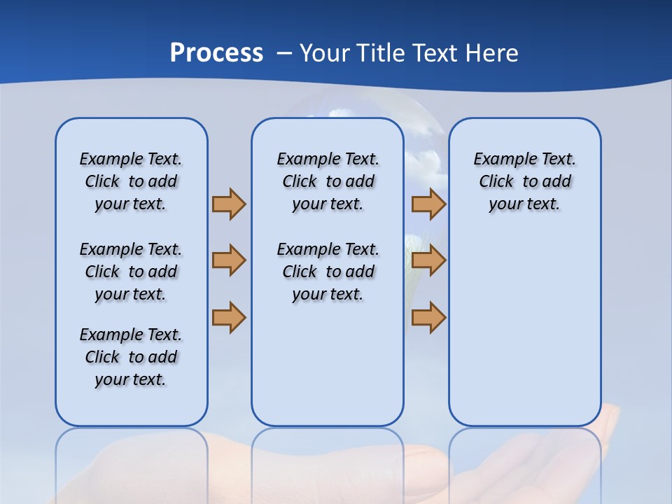 Hand Holding Lighbulb Concept Of Clean Renewable Energy Of The Future PowerPoint Template