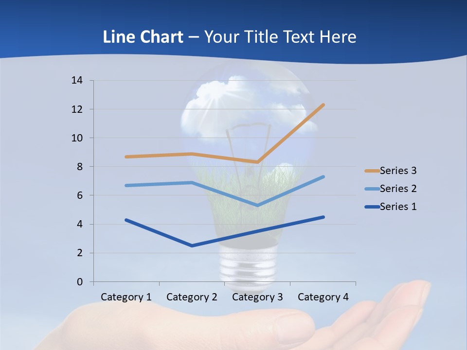 Hand Holding Lighbulb Concept Of Clean Renewable Energy Of The Future PowerPoint Template