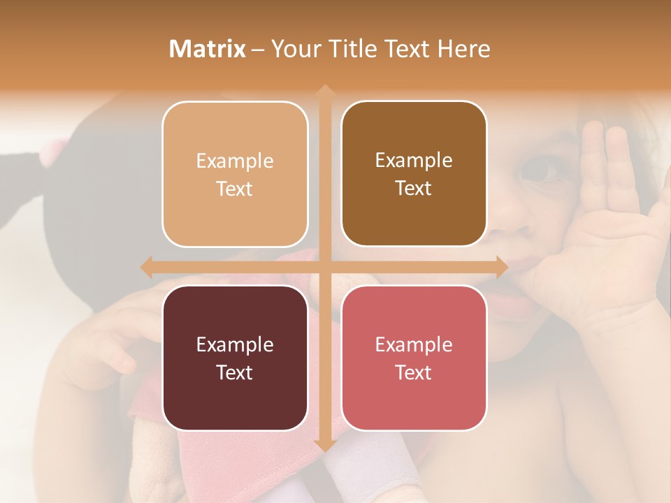 A Little Girl Laying On Top Of A Bed Holding A Stuffed Animal PowerPoint Template