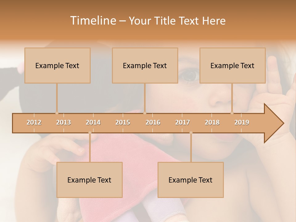 A Little Girl Laying On Top Of A Bed Holding A Stuffed Animal PowerPoint Template