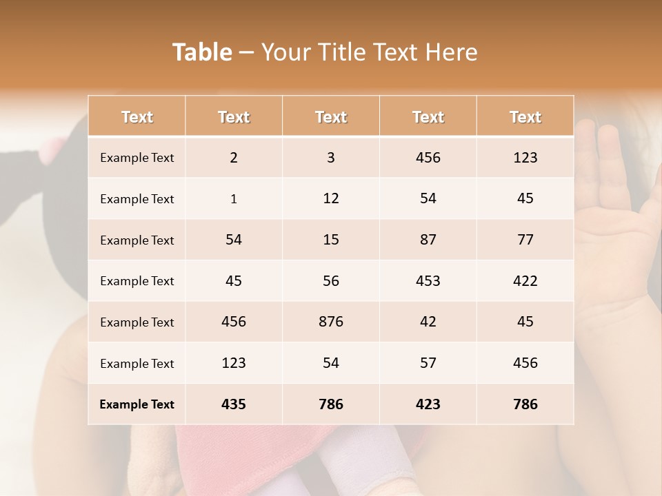 A Little Girl Laying On Top Of A Bed Holding A Stuffed Animal PowerPoint Template