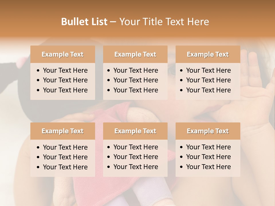 A Little Girl Laying On Top Of A Bed Holding A Stuffed Animal PowerPoint Template