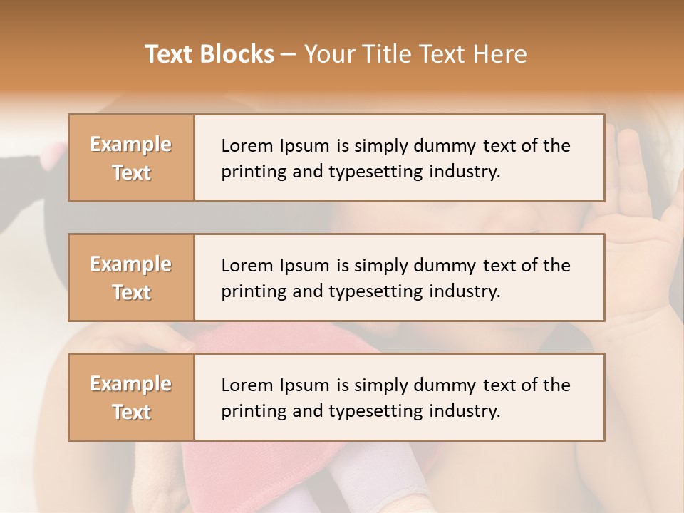 A Little Girl Laying On Top Of A Bed Holding A Stuffed Animal PowerPoint Template