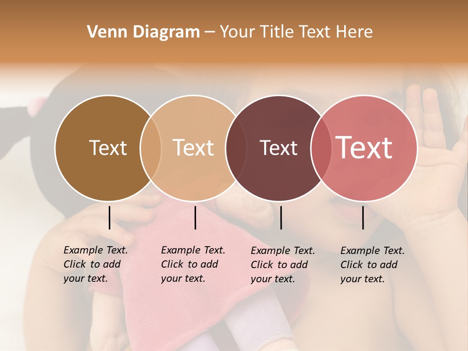 A Little Girl Laying On Top Of A Bed Holding A Stuffed Animal PowerPoint Template