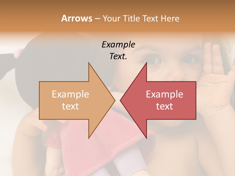 A Little Girl Laying On Top Of A Bed Holding A Stuffed Animal PowerPoint Template