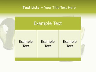 Cutted Lime And Its Rind Cutout In Spiral Form PowerPoint Template