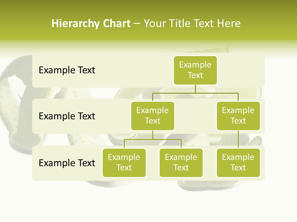 Cutted Lime And Its Rind Cutout In Spiral Form PowerPoint Template