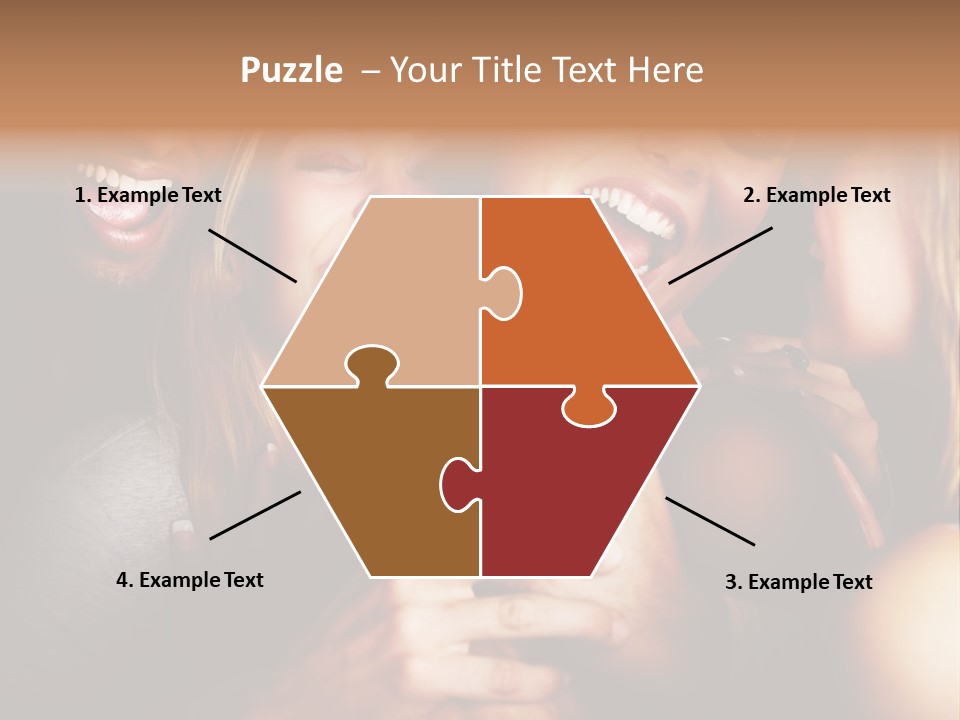 Beautiful Nice Couple In Love PowerPoint Template