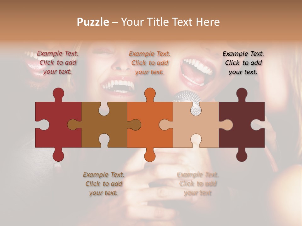 Beautiful Nice Couple In Love PowerPoint Template