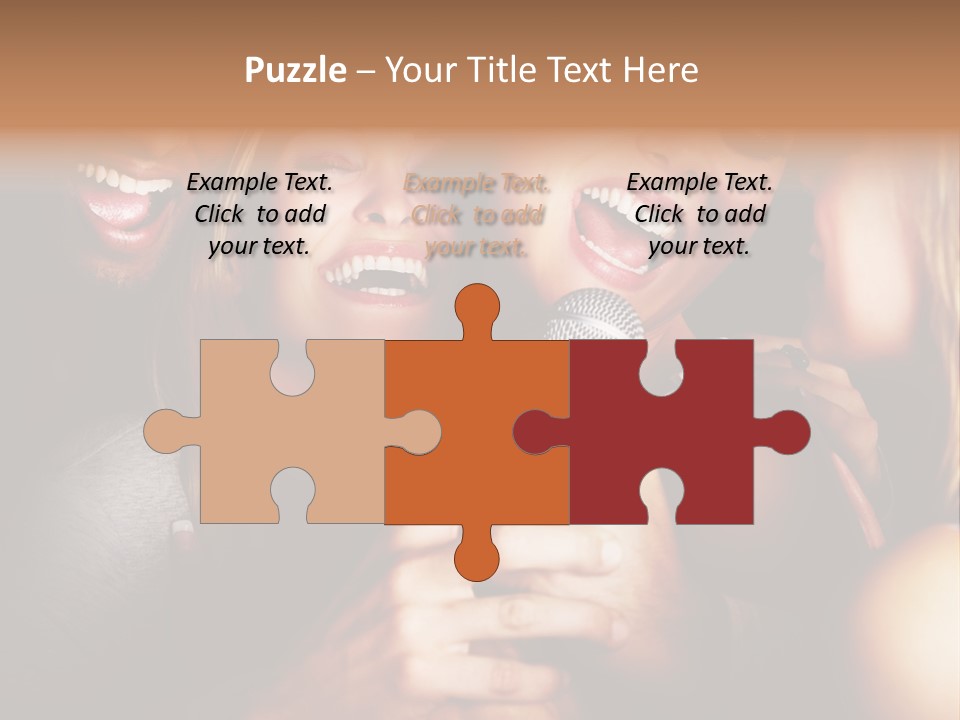 Beautiful Nice Couple In Love PowerPoint Template