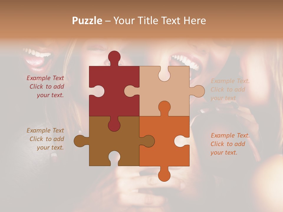 Beautiful Nice Couple In Love PowerPoint Template