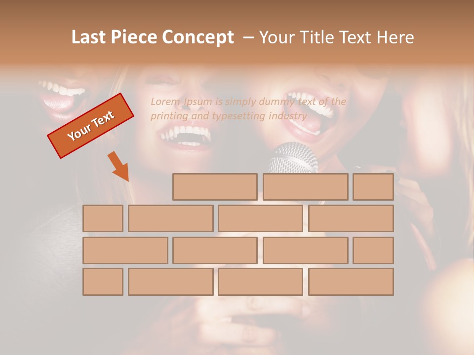 Beautiful Nice Couple In Love PowerPoint Template