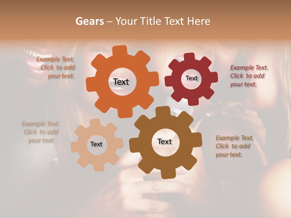 Beautiful Nice Couple In Love PowerPoint Template