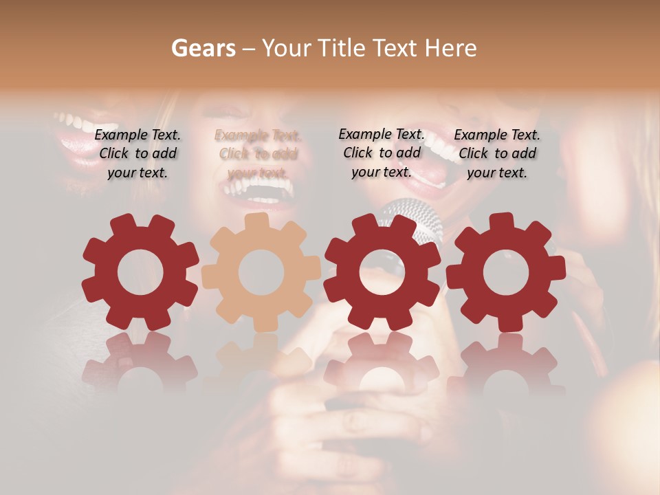 Beautiful Nice Couple In Love PowerPoint Template