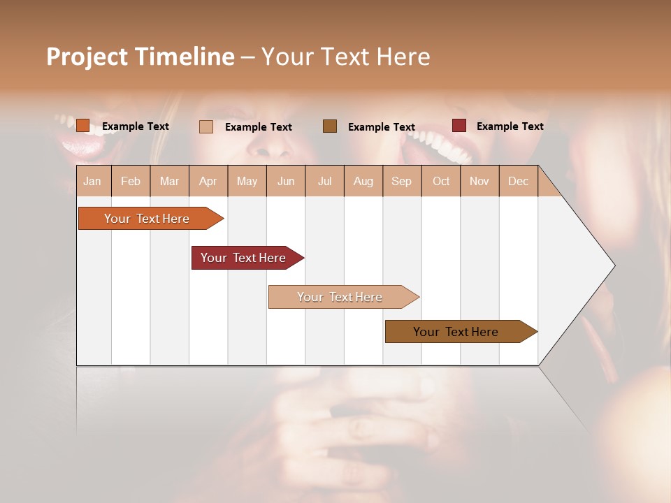 Beautiful Nice Couple In Love PowerPoint Template