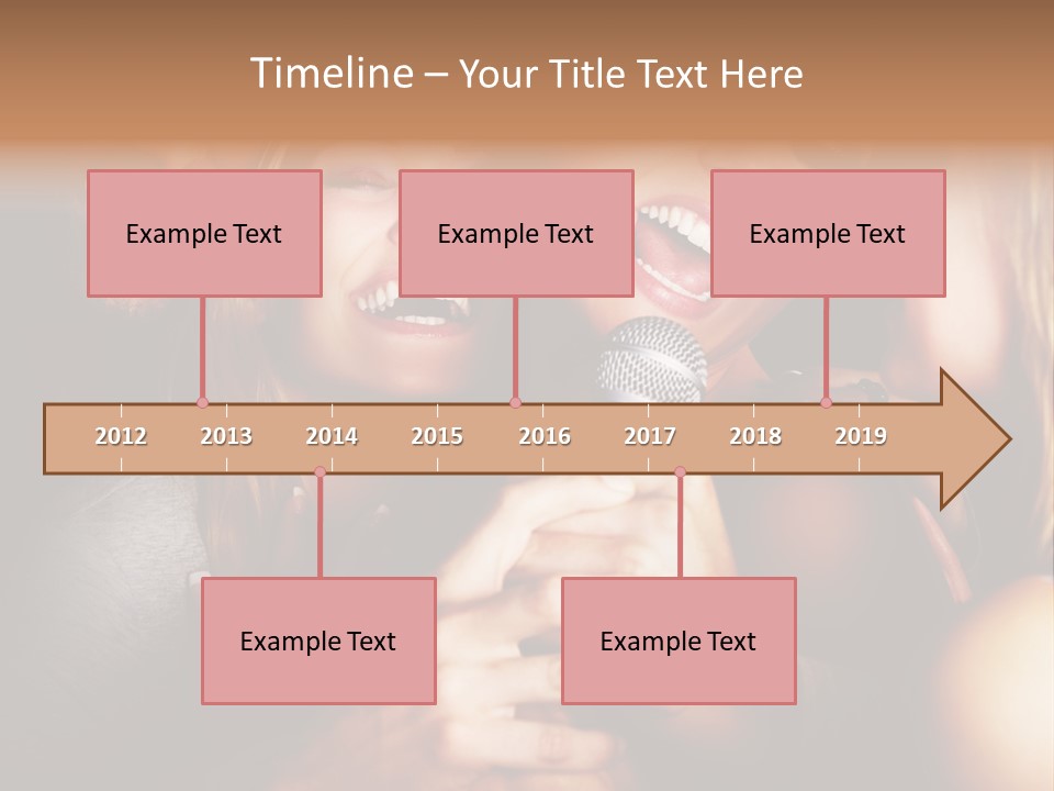 Beautiful Nice Couple In Love PowerPoint Template