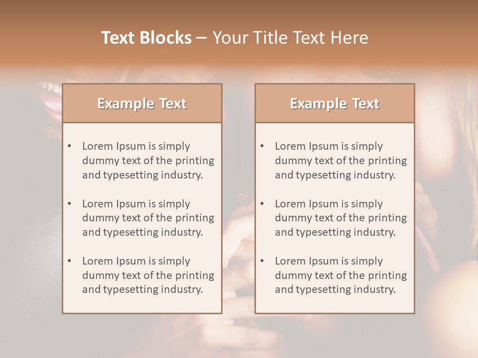 Beautiful Nice Couple In Love PowerPoint Template