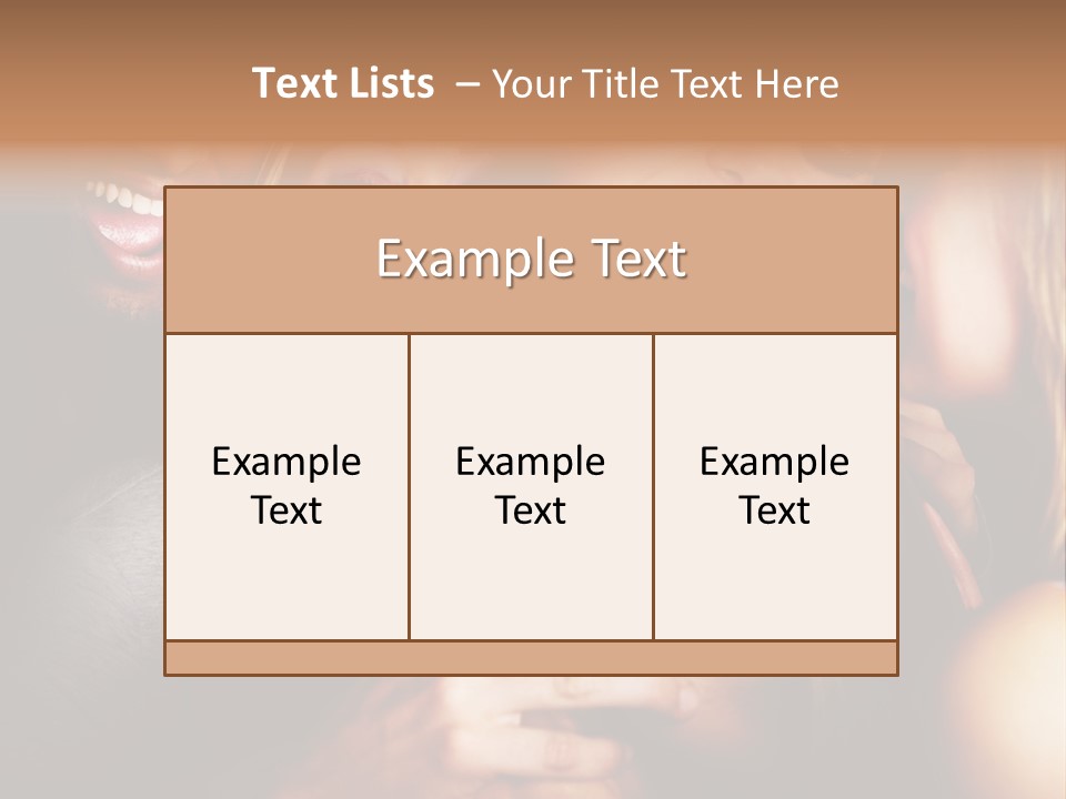 Beautiful Nice Couple In Love PowerPoint Template