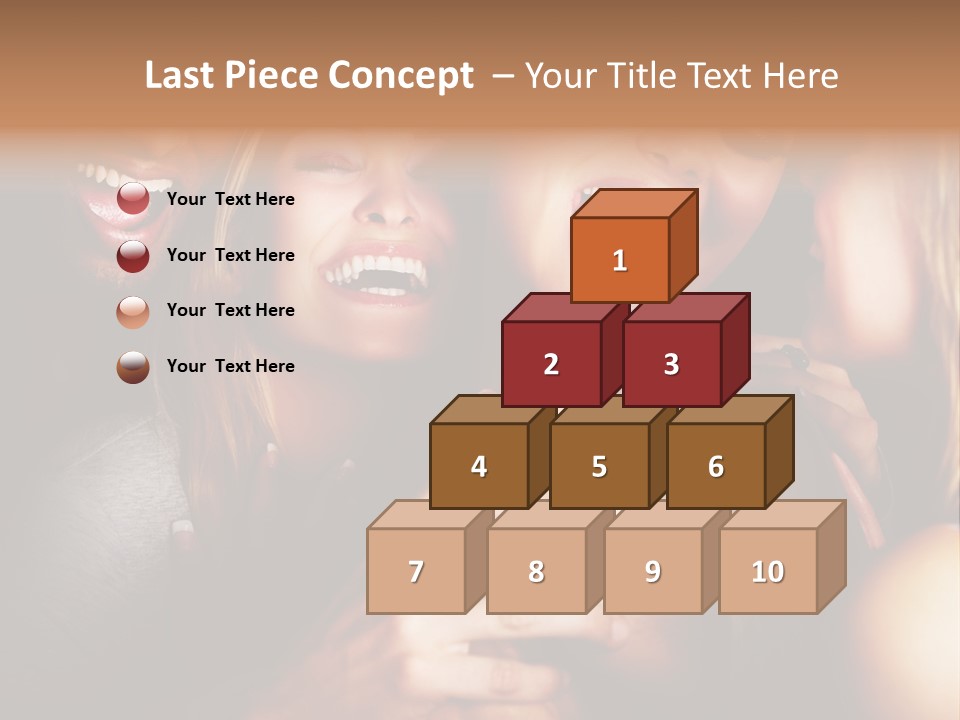 Beautiful Nice Couple In Love PowerPoint Template