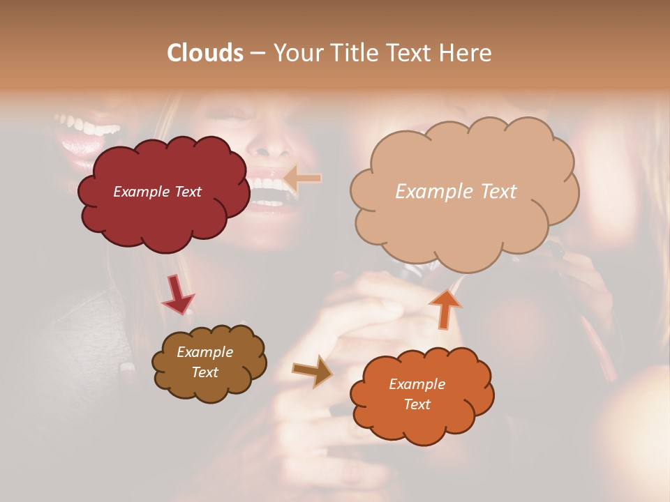 Beautiful Nice Couple In Love PowerPoint Template