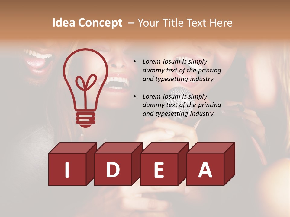 Beautiful Nice Couple In Love PowerPoint Template