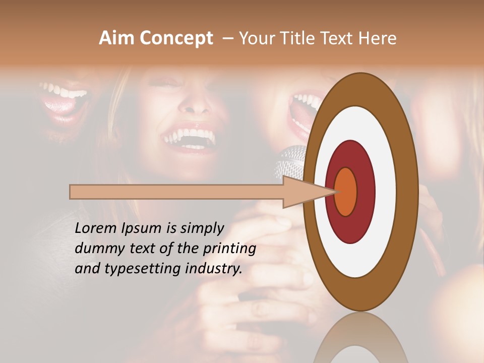 Beautiful Nice Couple In Love PowerPoint Template