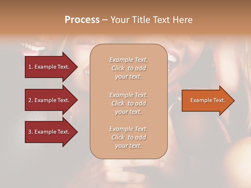 Beautiful Nice Couple In Love PowerPoint Template