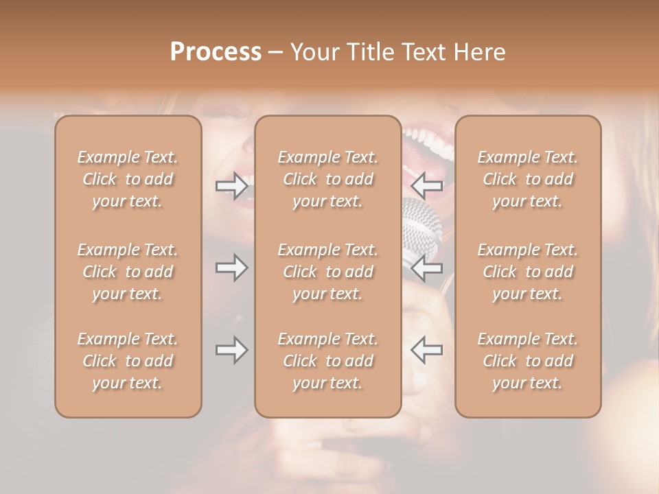 Beautiful Nice Couple In Love PowerPoint Template