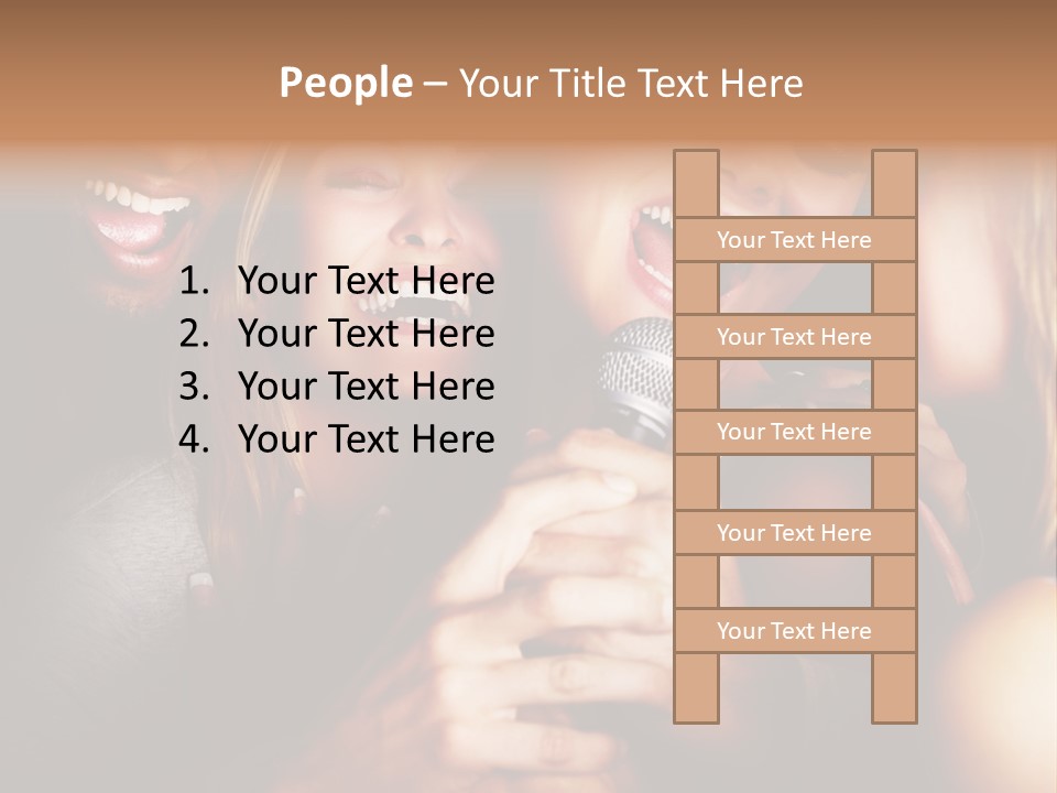 Beautiful Nice Couple In Love PowerPoint Template