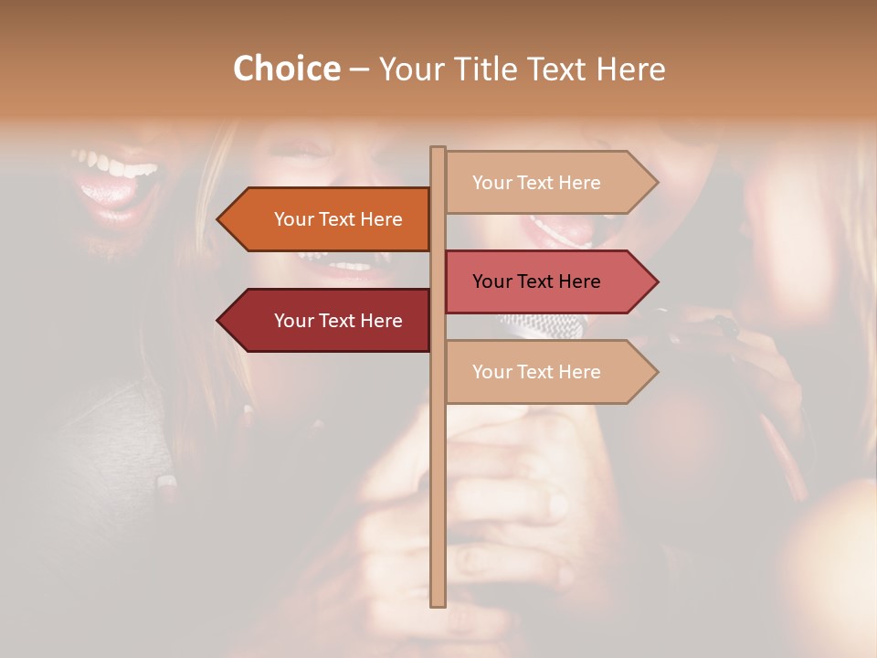 Beautiful Nice Couple In Love PowerPoint Template