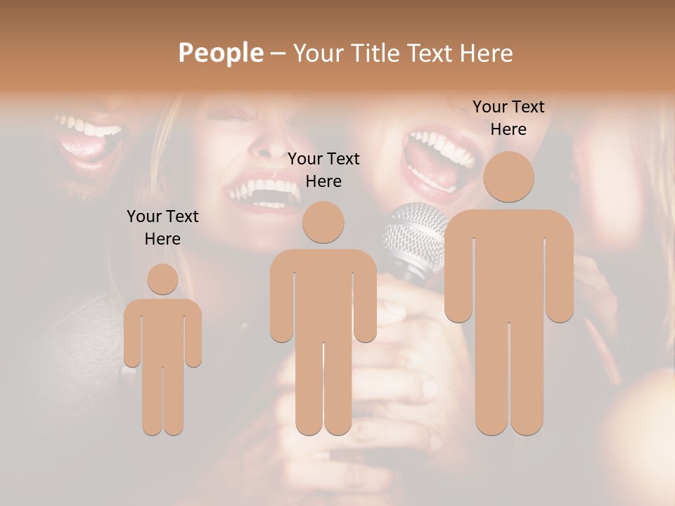 Beautiful Nice Couple In Love PowerPoint Template