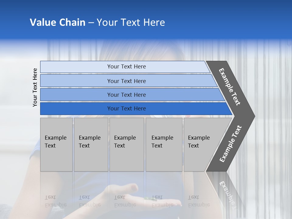 Woman Taking A Pill For Her Headache PowerPoint Template