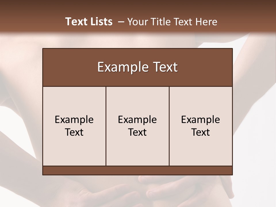 A Young Man With A Backache. PowerPoint Template