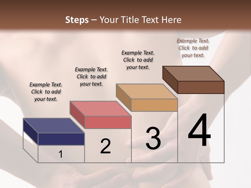 A Young Man With A Backache. PowerPoint Template