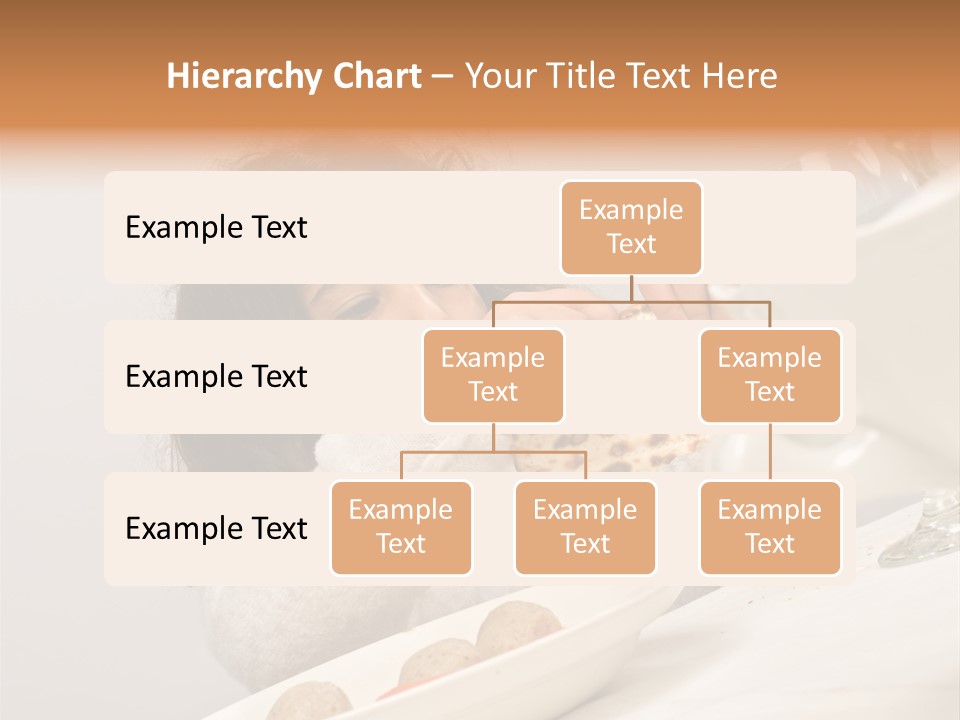 Jewish Girl Eating A Matzo Ball Soup In Passover PowerPoint Template
