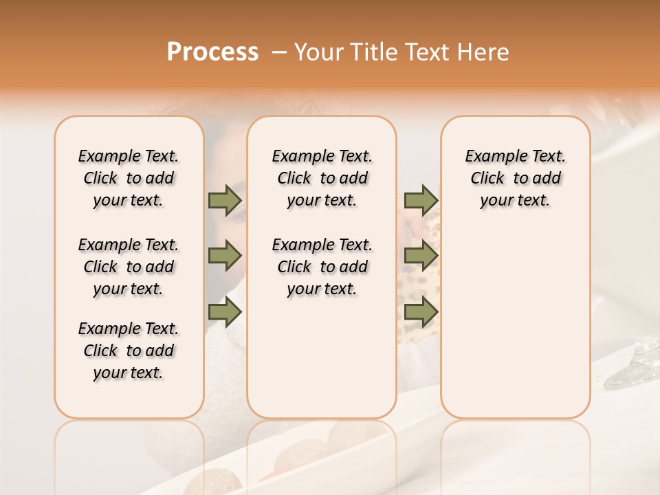Jewish Girl Eating A Matzo Ball Soup In Passover PowerPoint Template