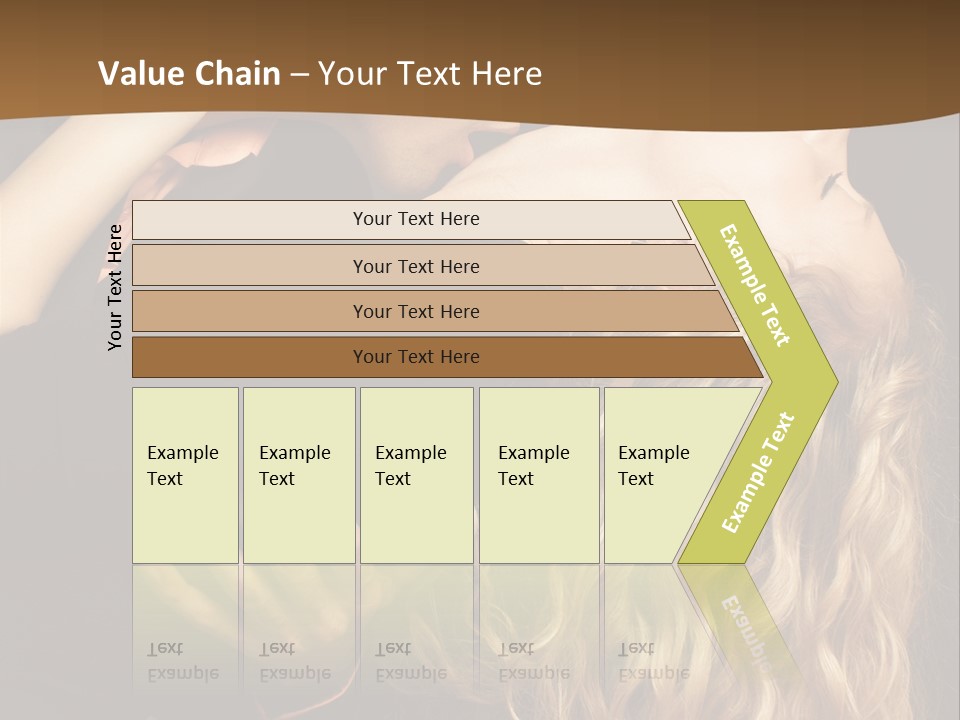 Beautiful Nice Couple In Love PowerPoint Template
