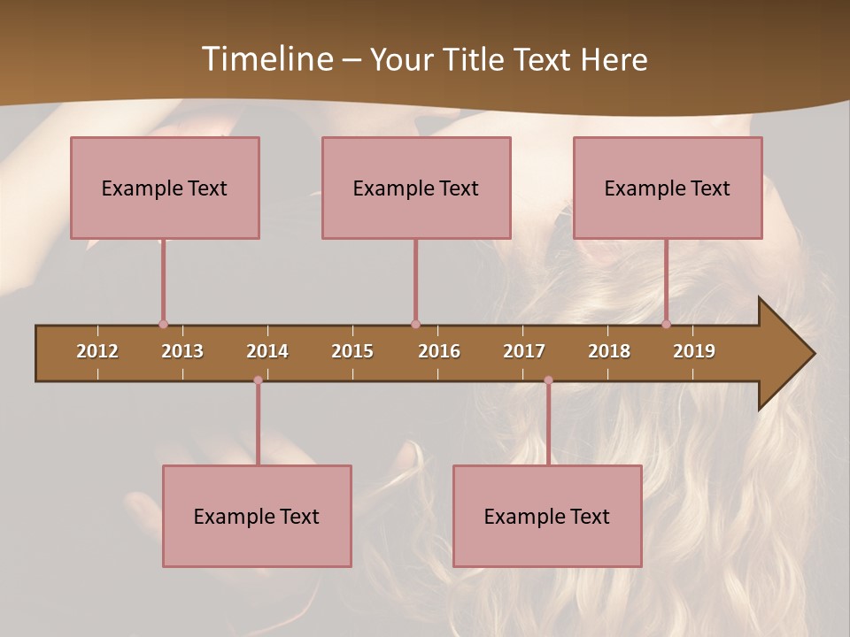 Beautiful Nice Couple In Love PowerPoint Template