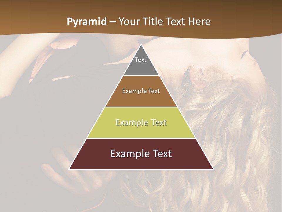 Beautiful Nice Couple In Love PowerPoint Template