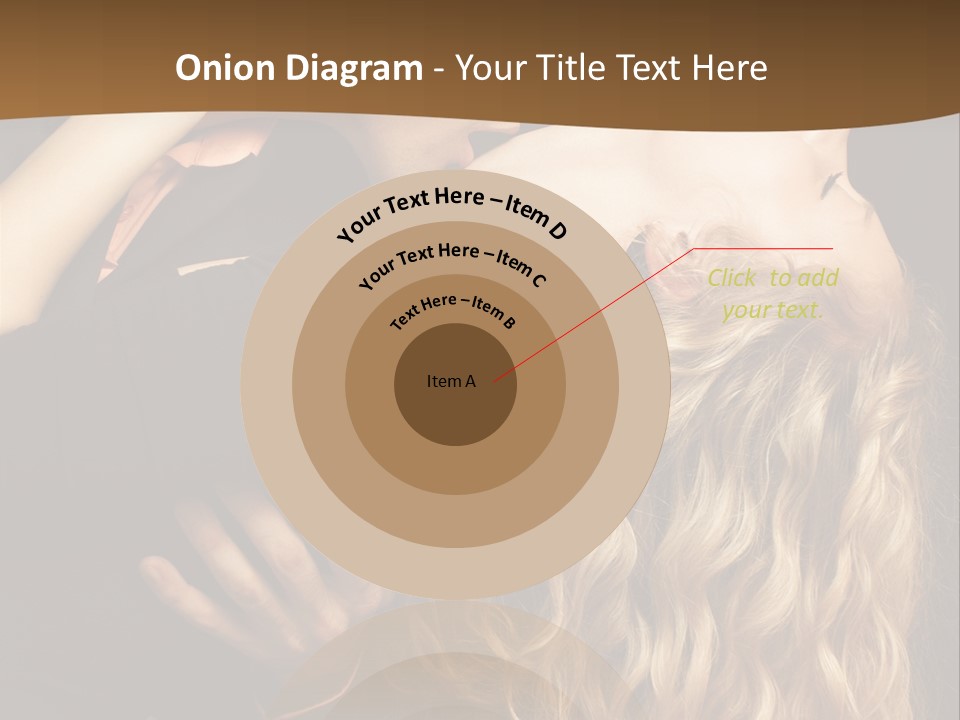 Beautiful Nice Couple In Love PowerPoint Template