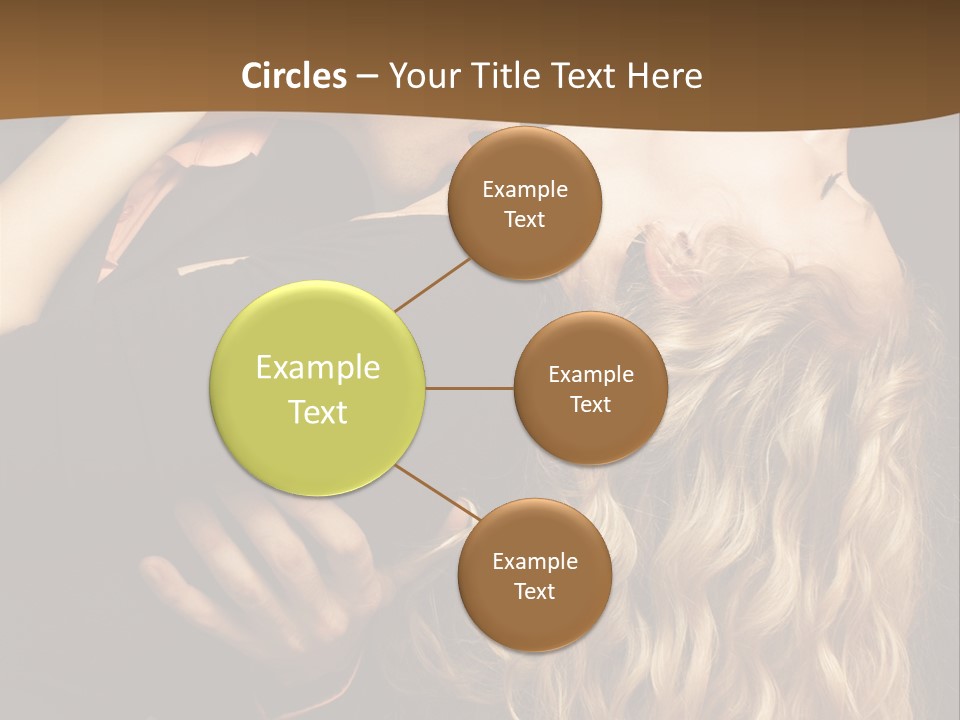 Beautiful Nice Couple In Love PowerPoint Template