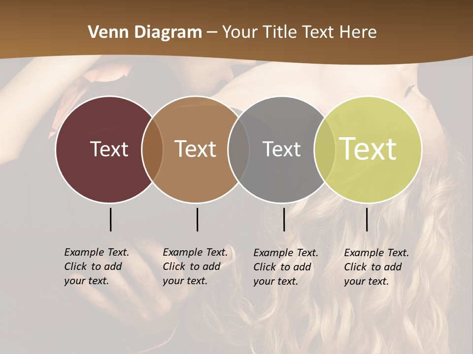 Beautiful Nice Couple In Love PowerPoint Template