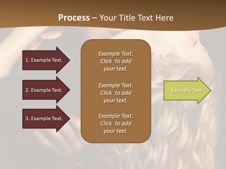 Beautiful Nice Couple In Love PowerPoint Template