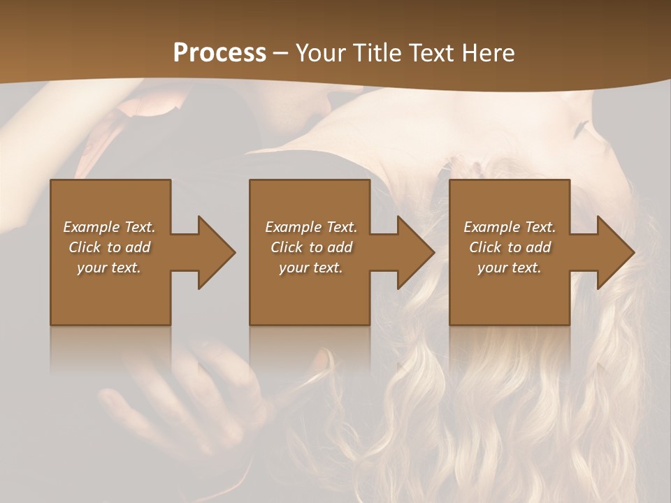 Beautiful Nice Couple In Love PowerPoint Template