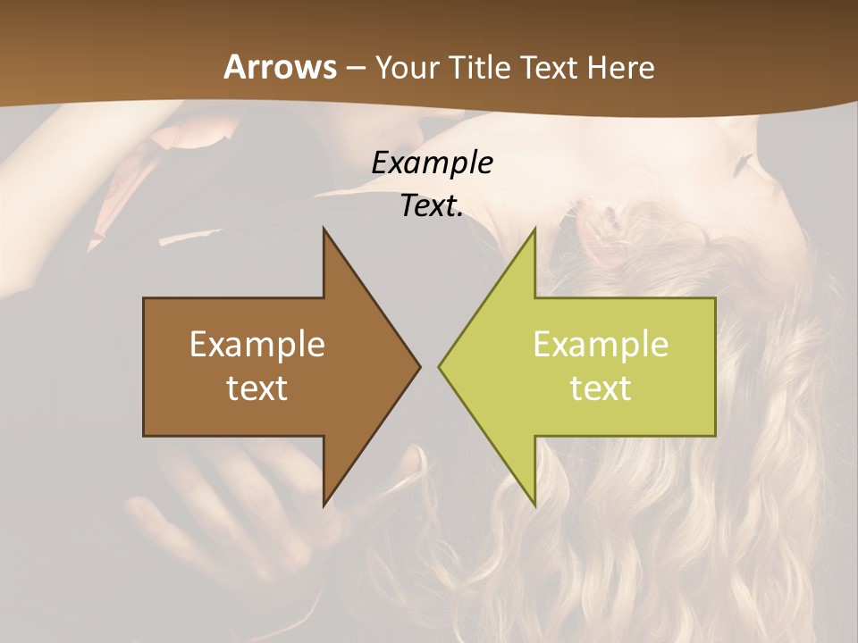 Beautiful Nice Couple In Love PowerPoint Template