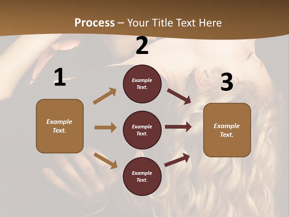 Beautiful Nice Couple In Love PowerPoint Template