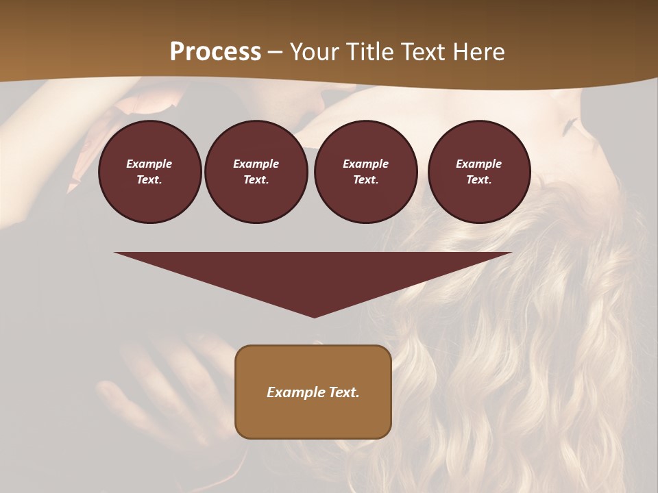 Beautiful Nice Couple In Love PowerPoint Template