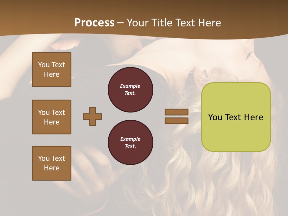 Beautiful Nice Couple In Love PowerPoint Template