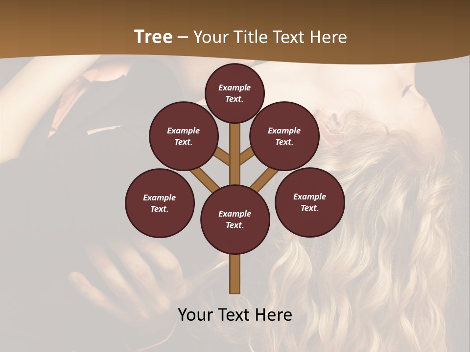 Beautiful Nice Couple In Love PowerPoint Template