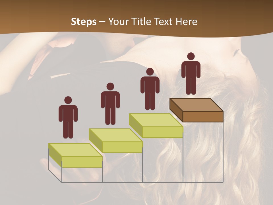 Beautiful Nice Couple In Love PowerPoint Template